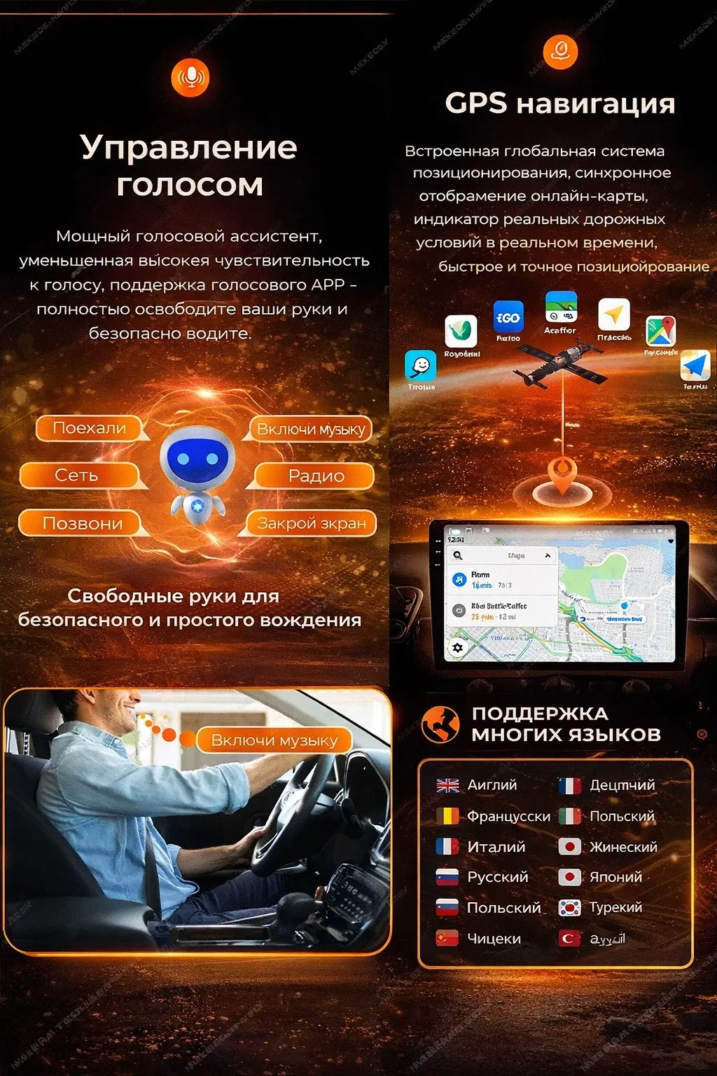 Mekede M7 Plus ОС Android Память 8/256, Wi-Fi, 4G,QLED экран. Звуковой процессор DSP. Процессор 8 ядер